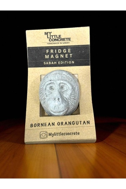 Fridge Magnet: Bornean OrangUtan
